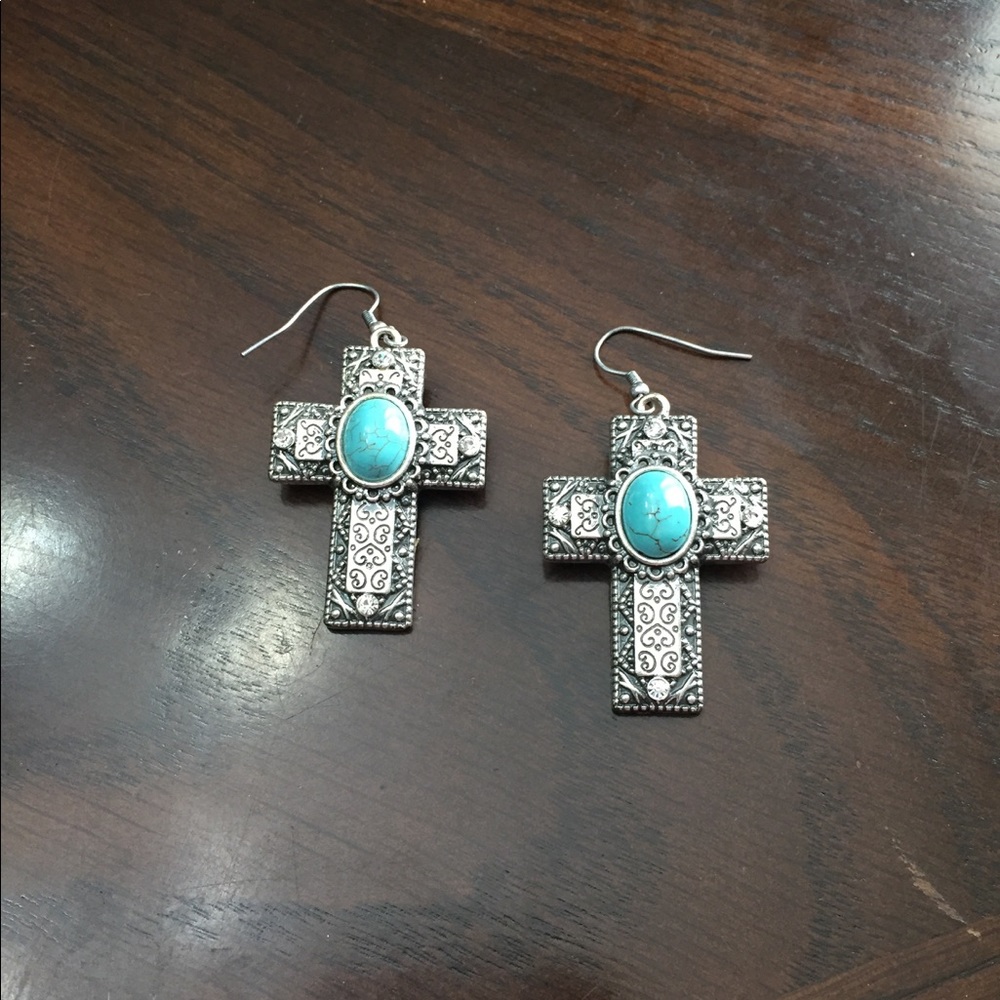 Cross Earrings